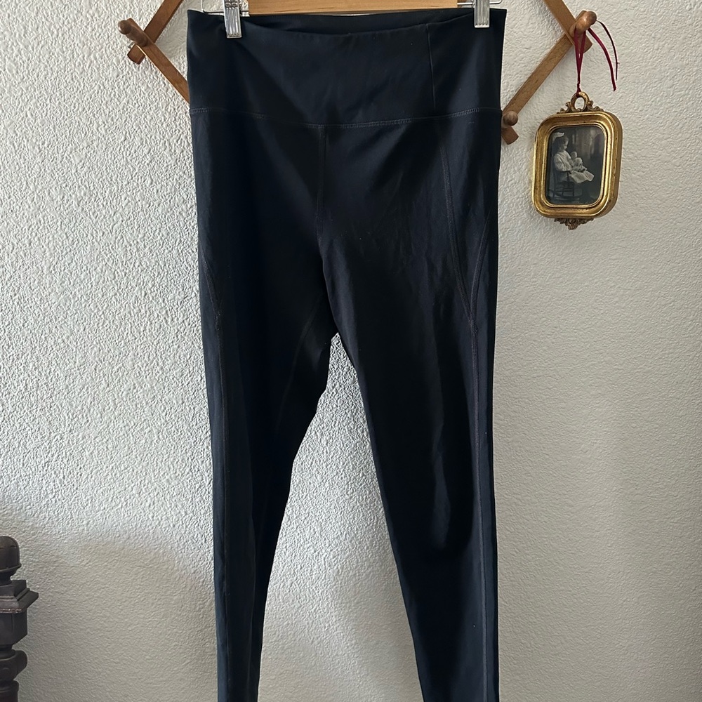 Girlfriend collective black high rise leggings size large